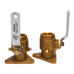 GROCO 2" Bronze Tri-Flanged Ball Valve/Seacock [FBV-2000]