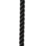 New England Ropes 1/2" Premium 3-Strand Dock Line - Black - 15 [C6054-16-00015]