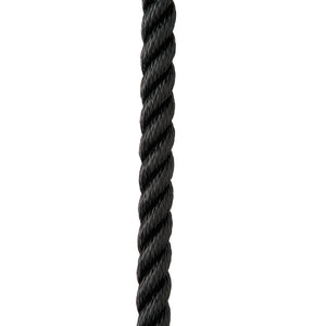 New England Ropes 1/2" Premium 3-Strand Dock Line - Black - 35 [C6054-16-00035]