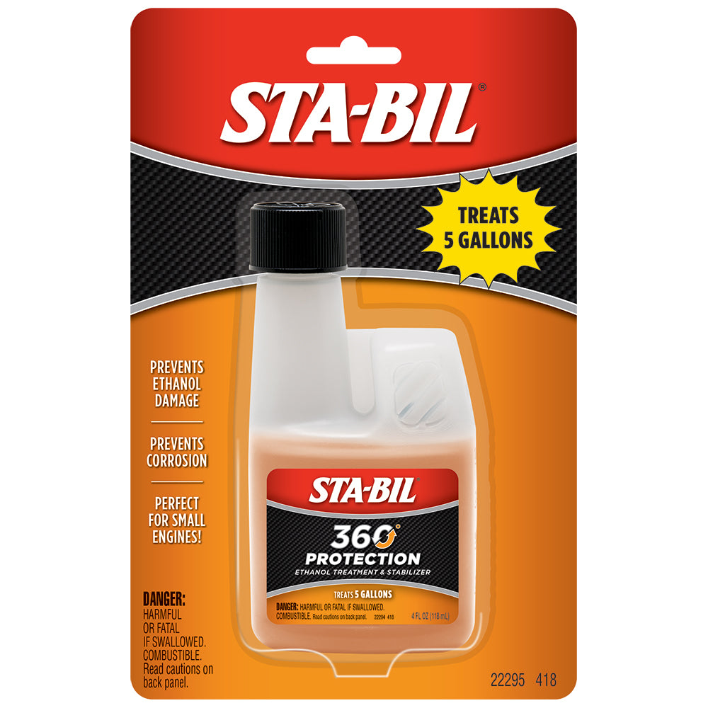 STA-BIL 360 Protection Ethanol Treatment - Small Engine - 4oz *Case of 6* [22295CASE]