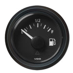 Veratron 52MM (2-1/16") ViewLine Fuel Level Gauge Empty/Full - 240 to 33.5 OHM - Black Dial  Triangular Bezel [A2C59514096]