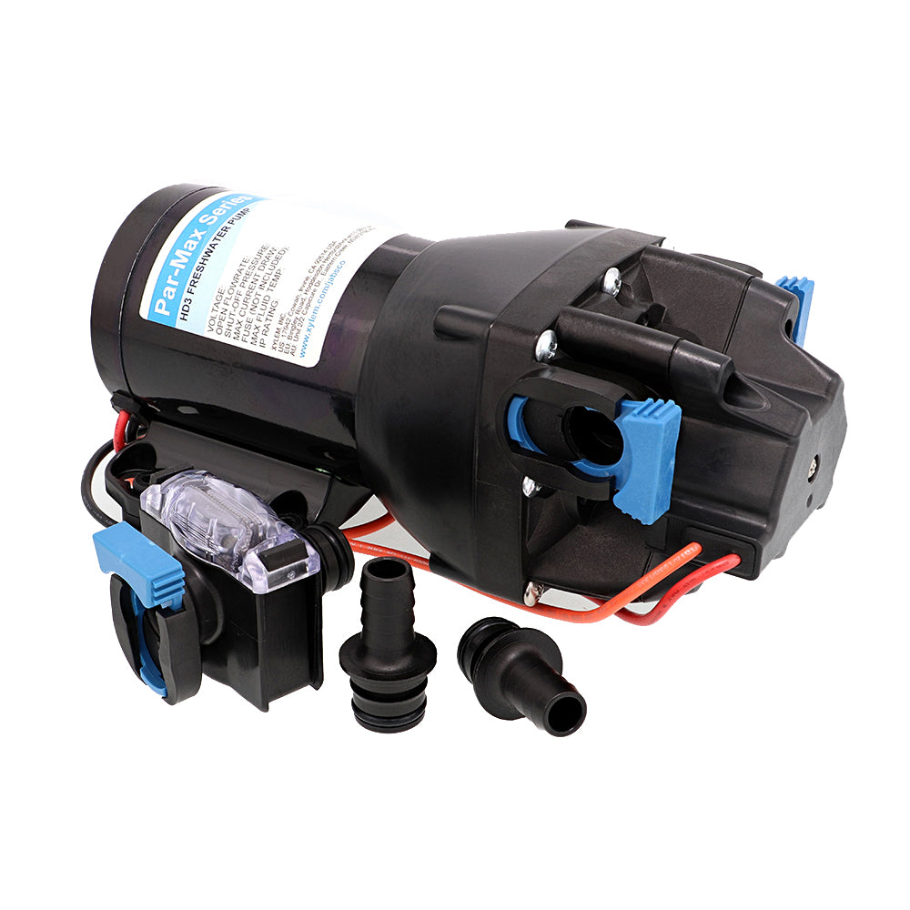 Jabsco Par-Max HD3 Heavy Duty Water Pressure Pump - 12V - 3 GPM - 60 PSI [Q301J-118S-3A]