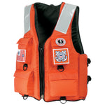 Mustang 4-Pocket Flotation Vest - Orange - Large [MV3128T2-2-L-216]