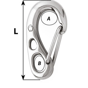 Wichard HR Safety Snap Hook - 100mm Length - 3-15/16" [02382]