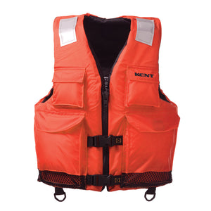 Kent Elite Dual-Sized Commercial Vest - L/XL - Orange [150200-200-050-23]